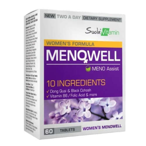 Suda Vitamin Womens Formula Menowell 60 Tablet - Suda Vitamin