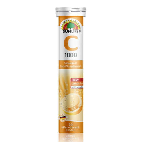 Sunlife C Propolis Takviye Edici Gıda 20 Efervesan Tablet - Sunlife