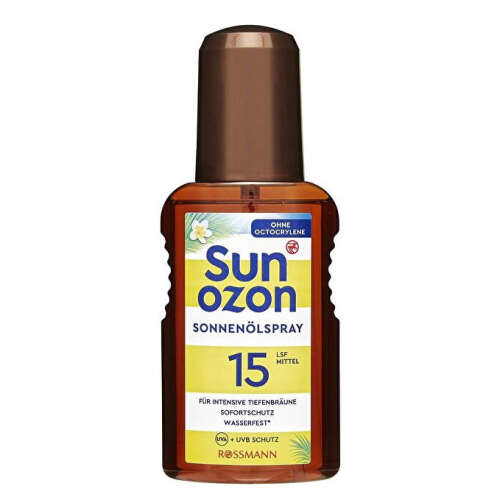 SunOzon Spf 15 Bronzlaştırıcı Güneş Yağı 150 ml - 1