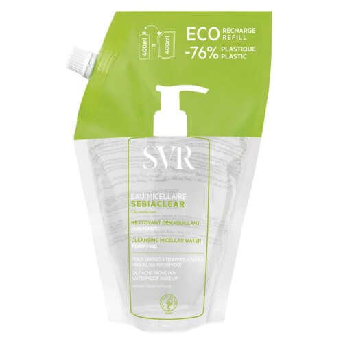 SVR Sebiaclear Eau Micellaire 400 ml - Refill - SVR