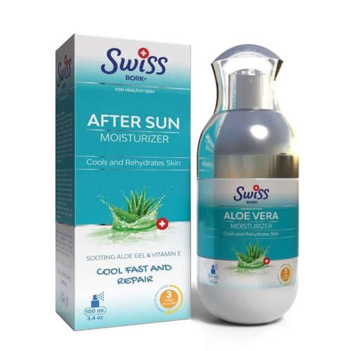 Swiss Bork Aloe Vera Güneş Sonrası Krem 100 ml - Swiss Bork