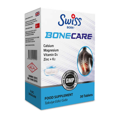 Swiss Bork Bonecare Takviye Edici Gıda 30 Tablet - Swiss Bork