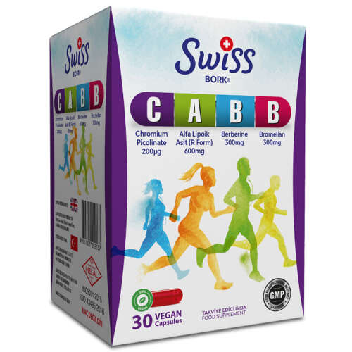 Swiss Bork Cabb Takviye Edici Gıda 30 Kapsül - 1
