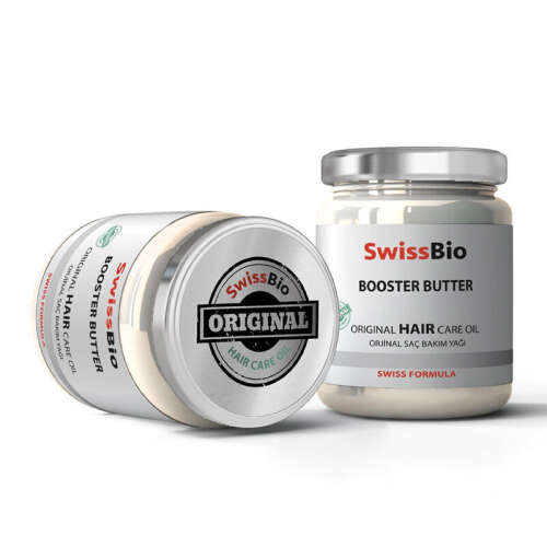 SwissBio Booster Butter Orijinal Saç Bakım Yağı 200 ml - 2