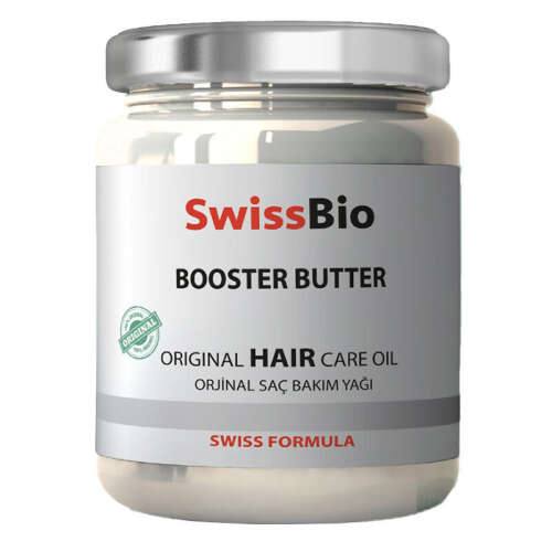 SwissBio Booster Butter Orijinal Saç Bakım Yağı 200 ml - SwissBio