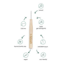 T-Brush Bambu Arayüz Fırçası 6 adet - 2
