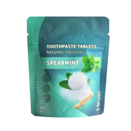T-Brush Nane Aromalı Doğal Diş Macunu Tableti 60 Tablet - T-Brush