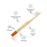 T-Brush Nano Beyaz Çocuk Diş Fırçası Ultra Soft 1 adet - Thumbnail