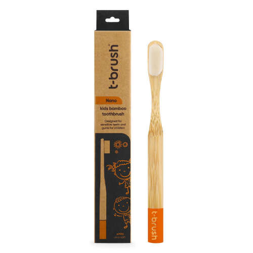 T-Brush Nano Beyaz Çocuk Diş Fırçası Ultra Soft 1 adet - T-Brush