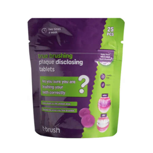 T-Brush - Plak Tespit Edici Tablet - 25 Tablet - T-Brush