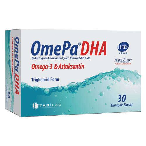 Tab İlaç OmePa DHA Takviye Edici Gıda 30 Kapsül - TAB İlaç Sanayi A.Ş