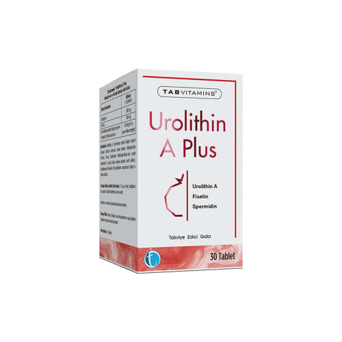 Tab Vitamins Urolithin A Plus Takviye Edici Gıda 30 Tablet - TAB İlaç Sanayi A.Ş