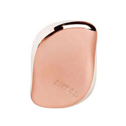 Tangle Teezer Compact Styler Pink Matte Chrome Saç Fırçası - Düz ve Kıvırcık Saçlar için Çanta Boy Tarak - 2