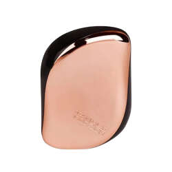 Tangle Teezer Compact Styler Rose Gold Black Saç Fırçası -Kıvırcık ve Düz Saçlar için Seyahat Boy Tarak - 4