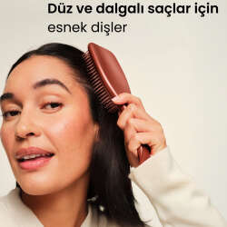 Tangle Teezer Ultimate Detangler Chrome Choc Bronze Islak ve Kuru Düz ve Kıvırcık Saçlar için Saç Fırçası-Tarak - 5