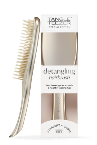 Tangle Teezer Ultimate Detangler Chrome Champagne Gold Islak ve Kuru Düz ve Kıvırcık Saçlar için Saç Fırçası-Tarak - 7