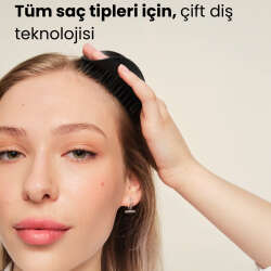 Tangle Teezer Scalp Brush Black Masaj ve Saç Fırçası-Tarak Islak Kullanım - Tüm Saç Tipleri - 4