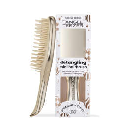 Tangle Teezer Mini Ultimate Detangler Champagne Gold Chrome Saç Fırçası-Tarak Mini Boy - 1