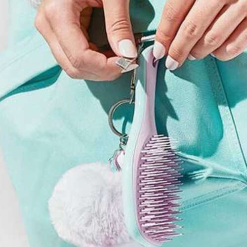 Tangle Teezer The Ultimate Detangler Mint ve Lilac Eletriklenme Önleyici Mini Boy Tarak - Düz ve Kıvırcık Saçlar - 8