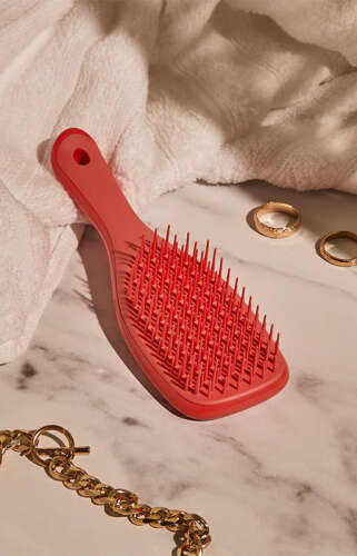 Tangle Teezer The Ultimate Detangler Kids Pink Punch Mini Boy Düğüm açıcı Saç Fırçası-Tarak - Düz ve Kıvırcık Saçlar - 6