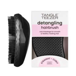 Tangle Teezer Original Panther Black Düz-Kıvırcık Saçlar için Saç Fırçası-Tarak - 1