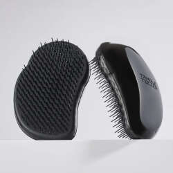 Tangle Teezer Original Panther Black Düz-Kıvırcık Saçlar için Saç Fırçası-Tarak - 4