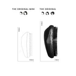 Tangle Teezer Original Panther Black Düz-Kıvırcık Saçlar için Saç Fırçası-Tarak - 5