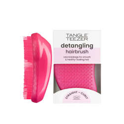 Tangle Teezer Original Pink Fizz Düz-Kıvırcık Saçlar için Saç Fırçası-Tarak - 1