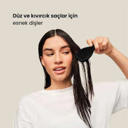 Tangle Teezer The Ultimate Detangler Black Eletriklenme Önleyici Mini Boy Tarak - Düz ve Kıvırcık Saçlar - 5