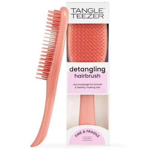 Tangle Teezer The Ultimate Detangler Pink Fine Fragile Cinnamıon Saç Fırçası-Tarak - Tangle Teezer