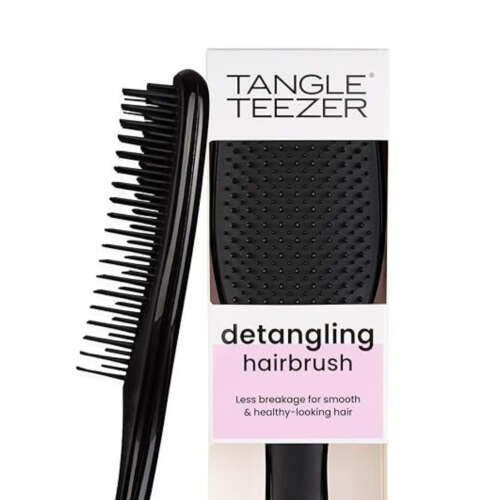 Tangle Teezer The Ultimate Detangler Black Eletriklenme Önleyici Saç Fırçası-Tarak - Düz ve Kıvırcık Saçlar - 4