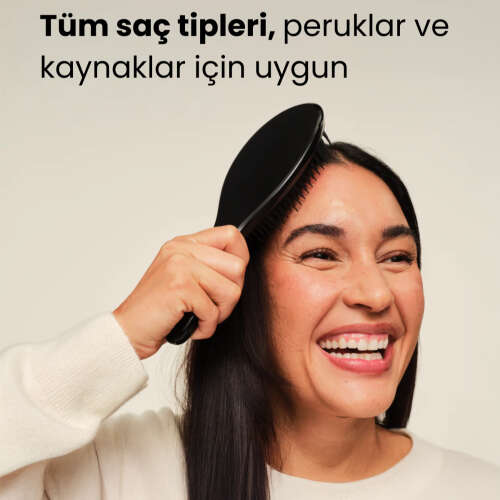 Tangle Teezer The Ultimate Styler Black Tüm Saç Tipleri için Kuru Şekillendirme ve Hacim Etkili Tarak - 6