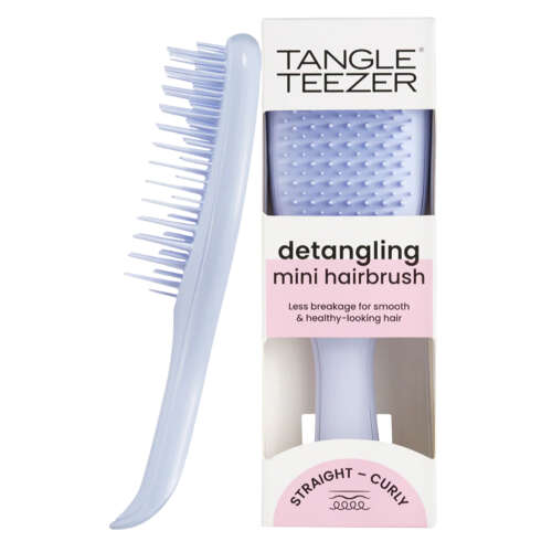 Tangle Teezer The Ultimate Detangler Digital Lavender Eletriklenme Önleyici Mini Boy Tarak - Düz - Kıvırcık Saçlar - Tangle Teezer
