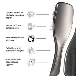 Tangle Teezer Ultimate Detangler - Chrome - Midnight Silver - 2