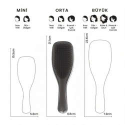 Tangle Teezer Ultimate Detangler - Chrome - Midnight Silver - 5