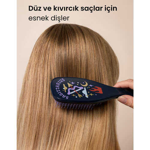 Tangle Teezer Zodiac The Ultimate Detangler Sagittarius Saç Açıcı Tarak (Düz ve Kıvırcık Saçlar) - Yay Burcu - 6