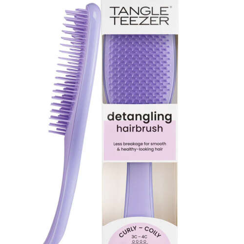Tangle Teezer The Ultimate Detangler Naturally Curly Eletriklenme Önleyici Saç Fırçası-Tarak - Dalgalı Saçlar - Tangle Teezer