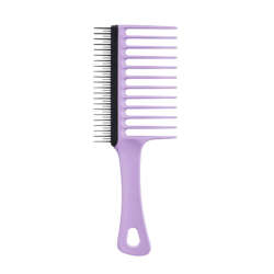 Tangle Teezer Wide Tooth Comb Kıvırcık ve Bukleli Saçlar için Lila Saç Fırçası-Tarak - 1