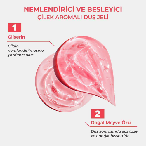 The Bath Factory Çilekli Duş Jeli 400 ml - 3