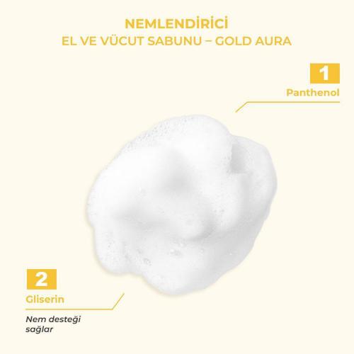 The Bath Factory El Yüz Vücut Sabunu - Gold Aura 80 gr - 3