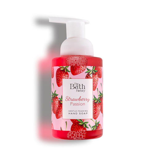 The Bath Factory Nemlendirici Köpük Sabun - Çilek 300 ml - The Bath Factory