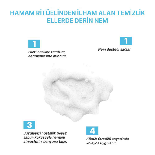 The Bath Factory Nemlendirici Köpük Sabun - Hamam 300 ml - 3