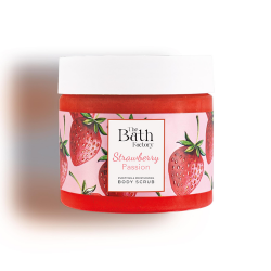 The Bath Factory Vücut Peelingi - Çilek Aromalı 300 gr - 1