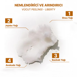 The Bath Factory Vücut Peelingi - Liberty 300 gr - 3