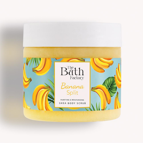 The Bath Factory Vücut Peelingi - Muz Aromalı 300 gr - The Bath Factory