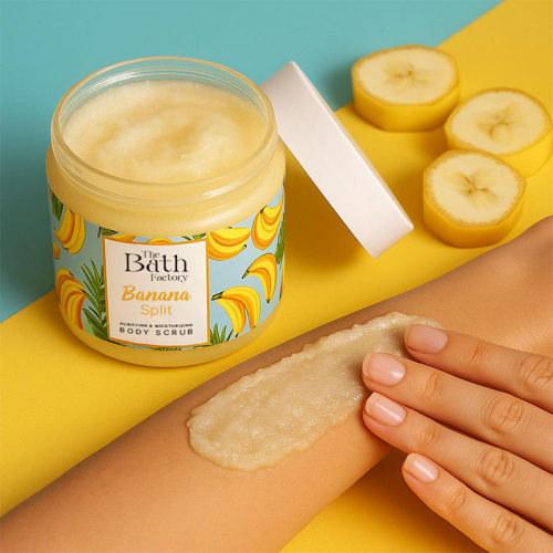 The Bath Factory Vücut Peelingi - Muz Aromalı 300 gr - 3