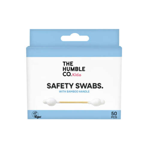 The Humble Co Kids Emniyetli Kulak Çubuğu 50 Adet - Humble Brush