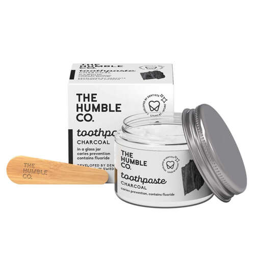 The Humble Co Kömürlü Diş Macunu Kavanoz 50 ml - Humble Brush