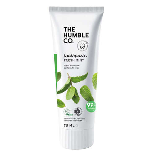 The Humble Co Natural Toothpaste Fresh Mint 75ml - Humble Brush