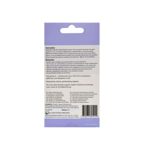 The Humble Co Whitening Strips Diş Beyazlatma Bandı 28 Adet - 2